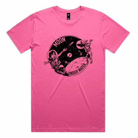 Pink Ribbon Moon Under Water 2025