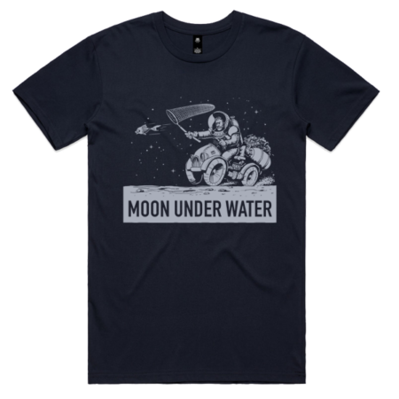 Moon under Water Christchurch - Gone Fishing Tee