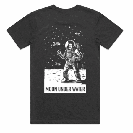 Steampunk Moon Tee Back