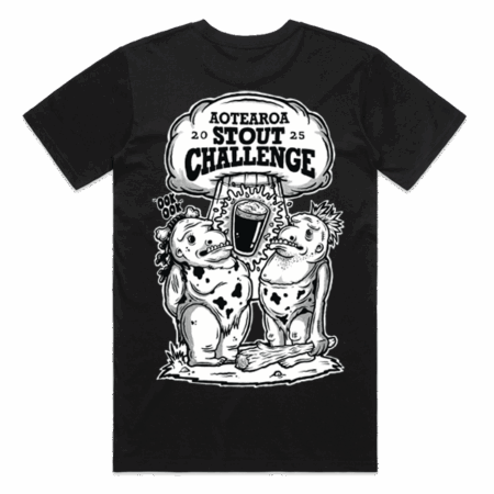 Stout Challenge 2025 tee Moon under Water